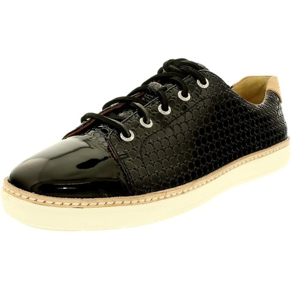 Sperry Gold Cup, Black Textured & Embossed Leather,Excellent Condition, Size 6 - Picture 2 of 15